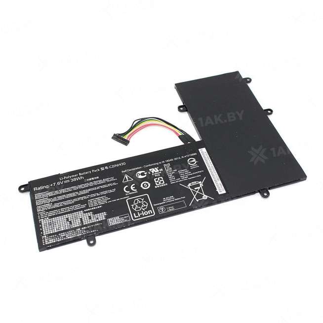 Аккумулятор для ноутбуков ASUS C201PA (Chromebook p/n:C21N1430) 7.6 V 4.84 Ah арт. 086010 0