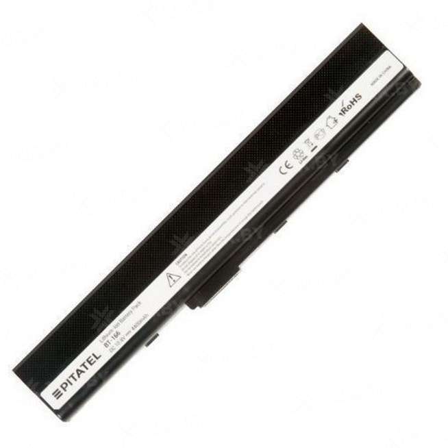 Аккумулятор для ноутбуков ASUS A40 (A Series p/n:A32-K52) 4.4 Ah арт. P-860614 0