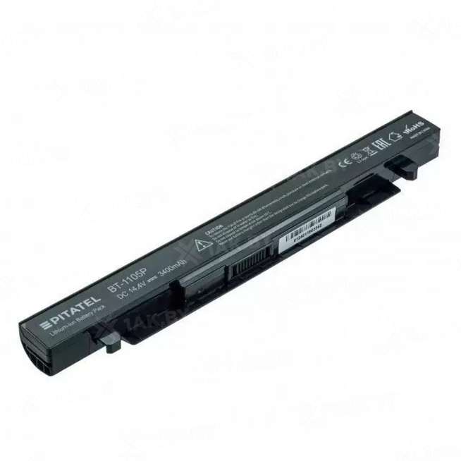 Аккумулятор для ноутбуков ASUS A450 (A Series p/n:A41-X550A) 14.4 V 3.4 Ah арт. BT-1105P 0