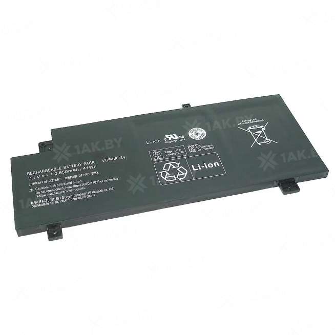 Аккумулятор для ноутбуков SONY ( p/n:) 11.1 V 3.65 Ah арт. 017026 0