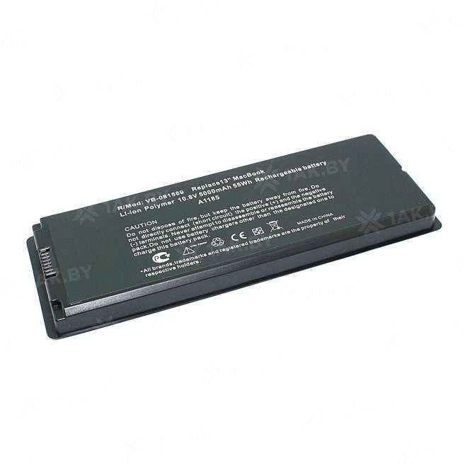 Аккумулятор для ноутбуков APPLE 13.3&#039;&#039; A1181 (MacBook p/n:A1185) 5 Ah арт. 081589 0