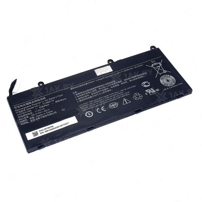 Аккумулятор для ноутбуков XIAOMI ( p/n:) 15.4 V 2.6 Ah арт. NBB-00-00014597 0