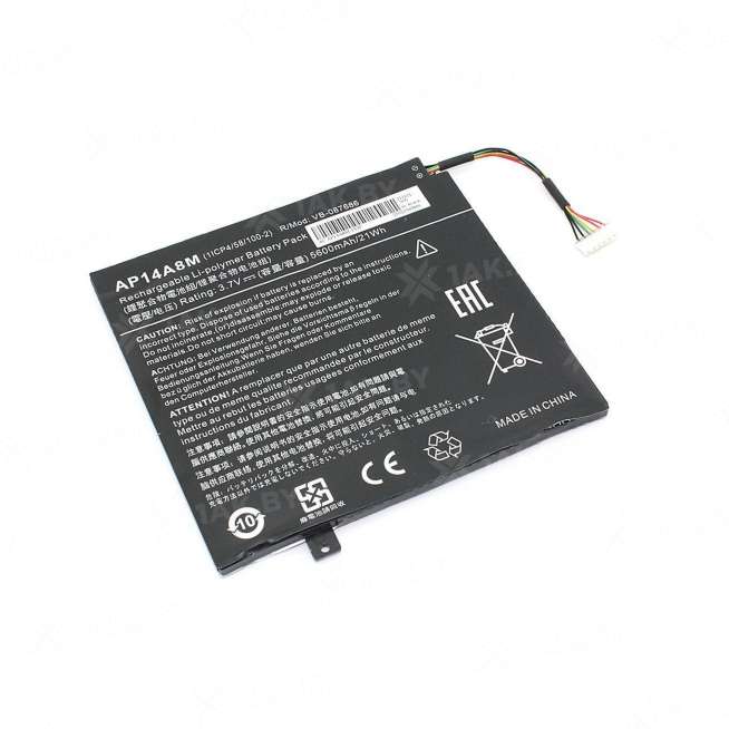 Аккумулятор для ноутбуков ACER SW5-011 (Aspire p/n:AP14A8M) 3.7 V 5.6 Ah арт. 087686 0