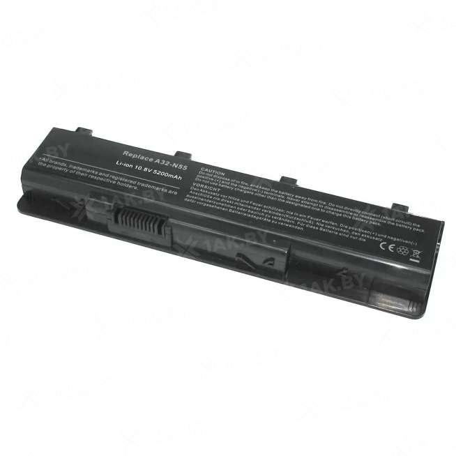 Аккумулятор для ноутбуков ASUS N45 (N Series p/n:A32-N55) 10.8 V 4.4 Ah арт. 013660 0