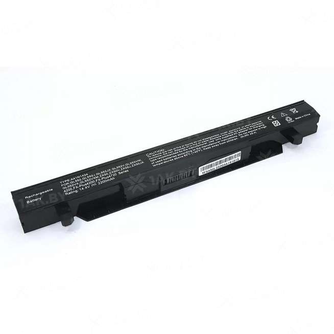 Аккумулятор для ноутбуков ASUS GL552J (ROG p/n:A41N1424) 14.4 V 2.2 Ah арт. 062457 0