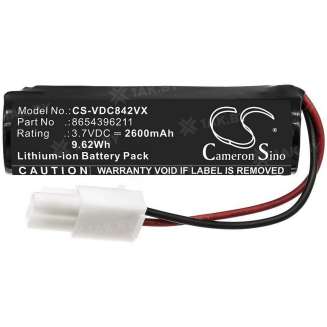Аккумулятор для пылесосов VILEDA Quick &amp;amp (Clean Series p/n:CS-VDC842VX) 3.7 V 2.6 Ah арт. CS-VDC842VX 0