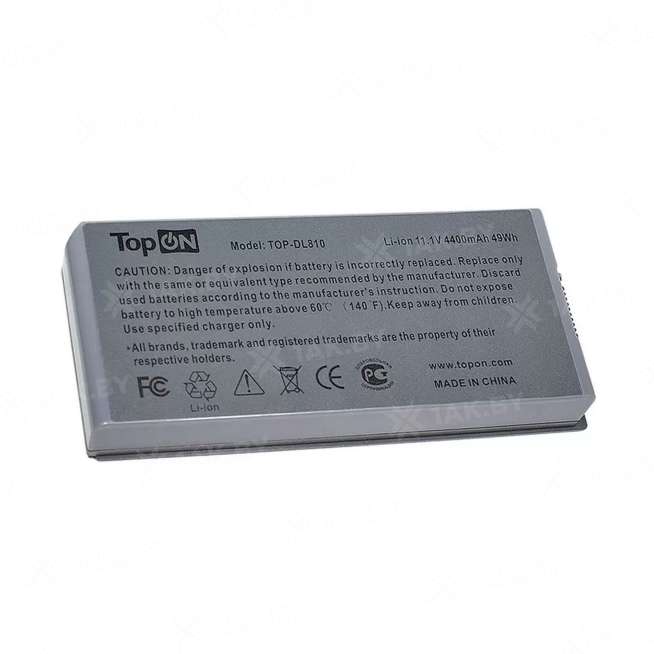 Аккумулятор для ноутбуков DELL D810 Series (Latitude p/n:310-5351) 11.1 V 4.4 Ah арт. TOP-100698 0