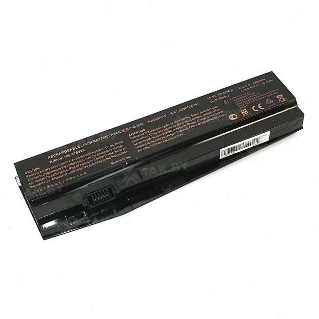 Аккумулятор для ноутбуков CLEVO N850HC (SAGER p/n:N850BAT-6) 10.8 V 4.4 Ah арт. 075529 0