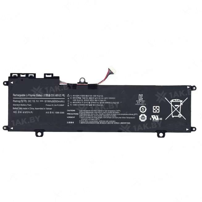 Аккумулятор для ноутбуков SAMSUNG ( p/n:) 15.1 V 6 Ah арт. 014898 0