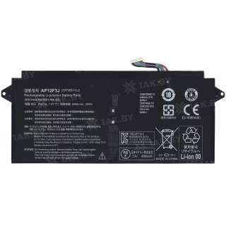 Аккумулятор для ноутбуков ACER S7-391-53314G12aws (Aspire p/n:AP12F3J) 7.2-7.5 V 4.4 Ah арт. 009676