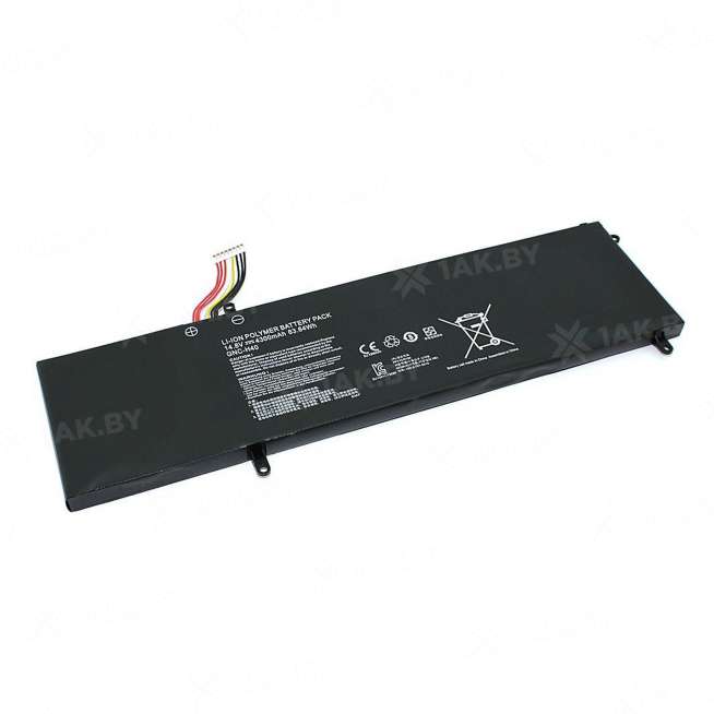 Аккумулятор для ноутбуков GIGABYTE ( p/n:) 14.8 V 4.3 Ah арт. 080852 0