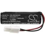 Аккумуляторы для пылесосов VILEDA Quick &amp;amp (Clean Series p/n: CS-VDC843VX) 3.7 V 3.4 Ah