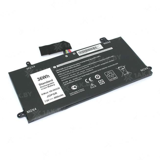Аккумулятор для ноутбуков DELL 5285 (Latitude 12 p/n:J0PGR) 7.6 V 4.8 Ah арт. 082230 0