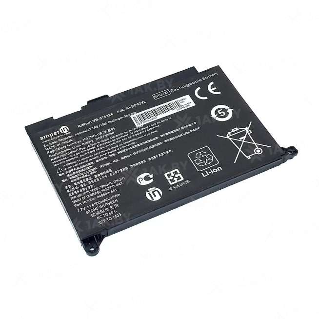 Аккумулятор для ноутбуков HP ( p/n:) 7.7 V 4.4 Ah арт. 076328 0