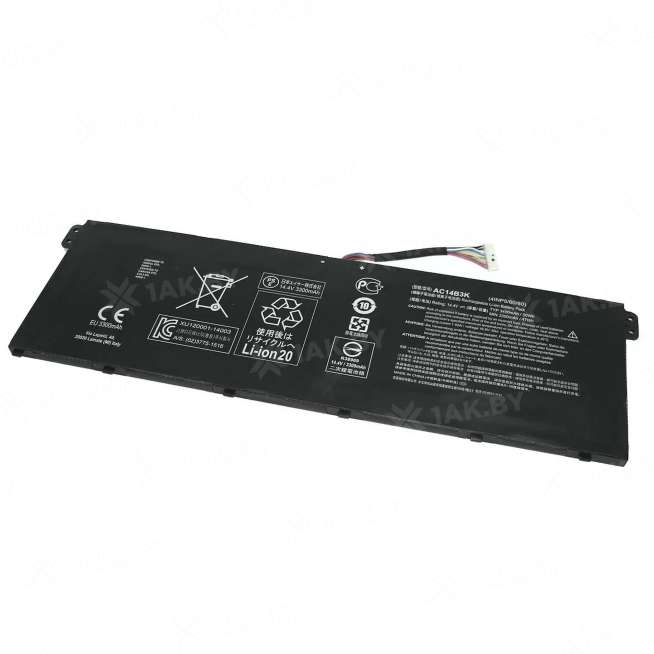 Аккумулятор для ноутбуков ACER E3-112 (Aspire p/n:AC14B18J) 14.4 V 3.5 Ah арт. 018639 0