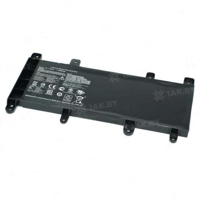 Аккумулятор для ноутбуков ASUS X756UA (X Series p/n:C21N1515) 7.6 V 5 Ah арт. 058154 0