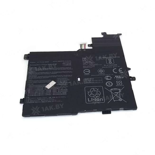 Аккумулятор для ноутбуков ASUS S406UA (VivoBook S14 p/n:C21N1701) 7.7 V 5.06 Ah арт. 077546 0