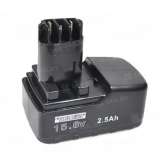 Аккумулятор для электроинструмента METABO BS 15.6 Plus (BS Series p/n:6.02260.00) 15.6 V 2.5 Ah арт. TSB-105-MET15.6-25M