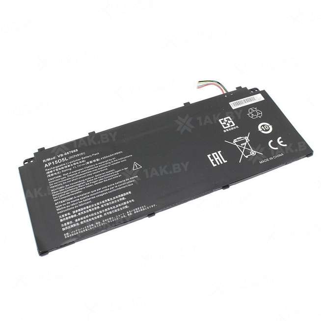 Аккумулятор для ноутбуков ACER R13 CB5-312T (Chromebook p/n:AP1505L) 11.1 V 4.35 Ah арт. 087668 0