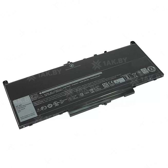 Аккумулятор для ноутбуков DELL E7270 (Latitude 12 p/n:J60J5) 7.6 V 7.2 Ah арт. 063823 0