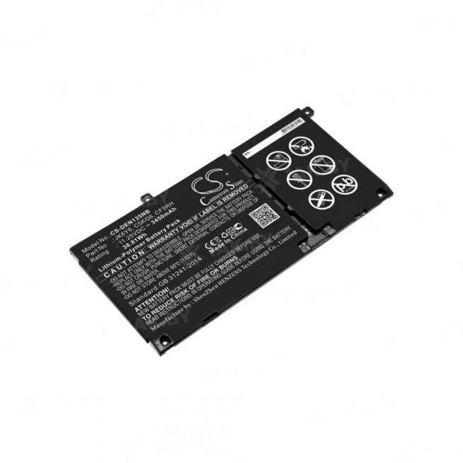Аккумулятор для ноутбуков DELL 5301 (Inspiron 13 p/n:C5KG6) 11.25 V 3.45 Ah арт. P101.00205 0