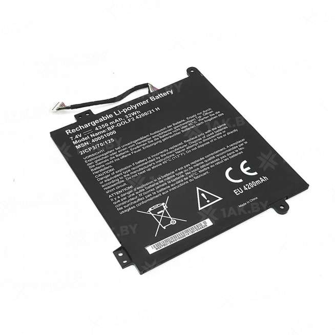 Аккумулятор для ноутбуков ACER A01-131-C9RK (Chromebook p/n:21CP4/70/125) 7.4 V 4.35 Ah арт. 074294 0