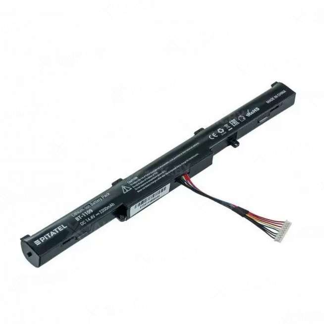 Аккумулятор для ноутбуков ASUS A450JF (A Series p/n:A41-X550E) 14.4 V 2.2 Ah арт. BT-1109 0