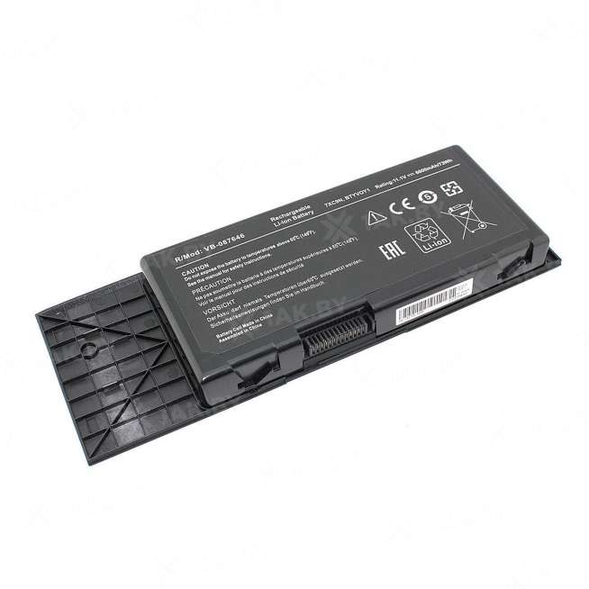 Аккумулятор для ноутбуков DELL M17x R3 (Alienware p/n:318-0397) 11.1 V 6.6 Ah арт. 087646 0