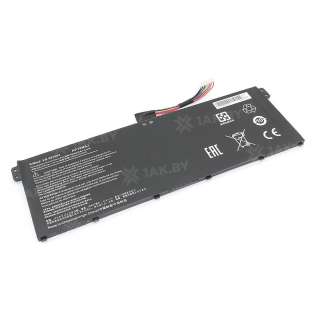 Аккумулятор для ноутбуков ACER 3 A315-21 (Aspire p/n:AP16M5J) 7.4 V 4.8 Ah арт. 087663