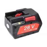 Аккумулятор для электроинструмента MILWAUKEE HD28 AG-115-0 (HD Series p/n:49-24-0185) 28 V 2 Ah арт. TSB-213-MIL28-20L