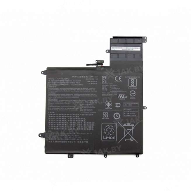 Аккумулятор для ноутбуков ASUS UX370UA-C4129T (ZenBook Flip S p/n:C21N1624) 7.7 V 5.07 Ah арт. 081040 0