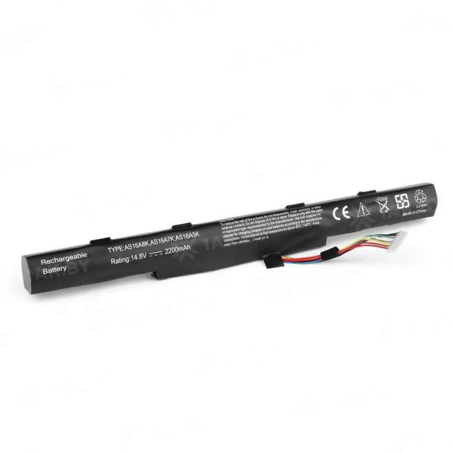 Аккумулятор для ноутбуков ACER E5-575G (Aspire p/n:AS16A5K) 11.1 V 5.2 Ah арт. TOP-102190 0