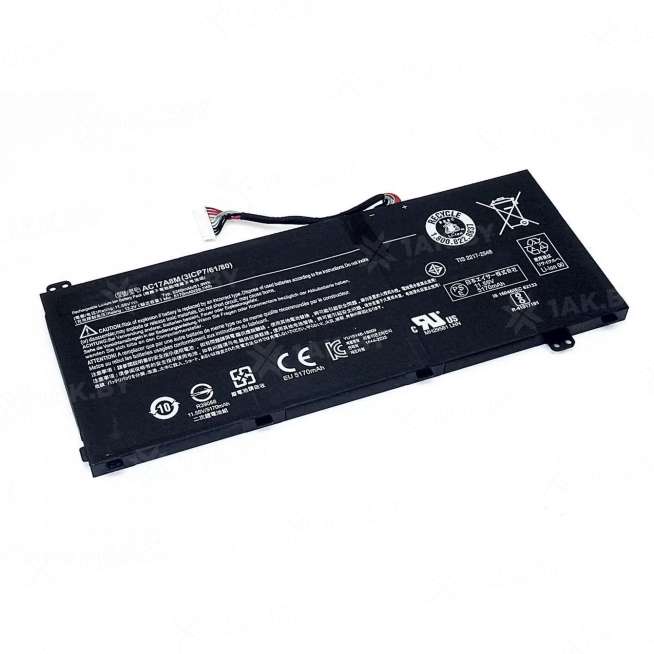 Аккумулятор для ноутбуков ACER VN7-571 (Aspire V Nitro p/n:3ICP7/61/80) 11.55 V 5.36 Ah арт. 074280 0