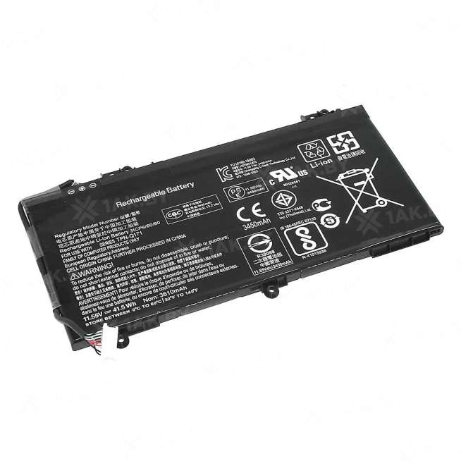 Аккумулятор для ноутбуков HP ( p/n:) 13.2 V 3.45 Ah арт. 058531 0