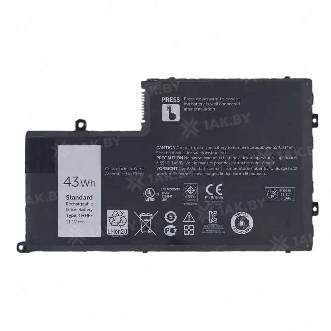 Аккумулятор для ноутбуков DELL 14-5447 (Inspiron p/n:01V2F) 11.1 V 3.8 Ah арт. 013948 0
