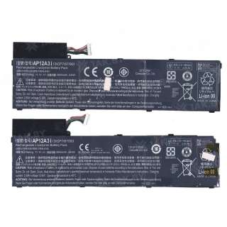 Аккумулятор для ноутбуков ACER M3-581PT (Aspire p/n:AP12A3i) 11.1 V 4.8 Ah арт. 012633
