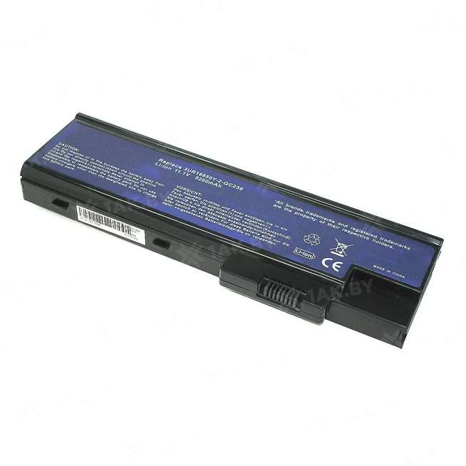 Аккумулятор для ноутбуков ACER 1411 (Aspire p/n:4UR18650F-1-QC192) 10.8-11.34 V 4.8 Ah арт. 002810 0