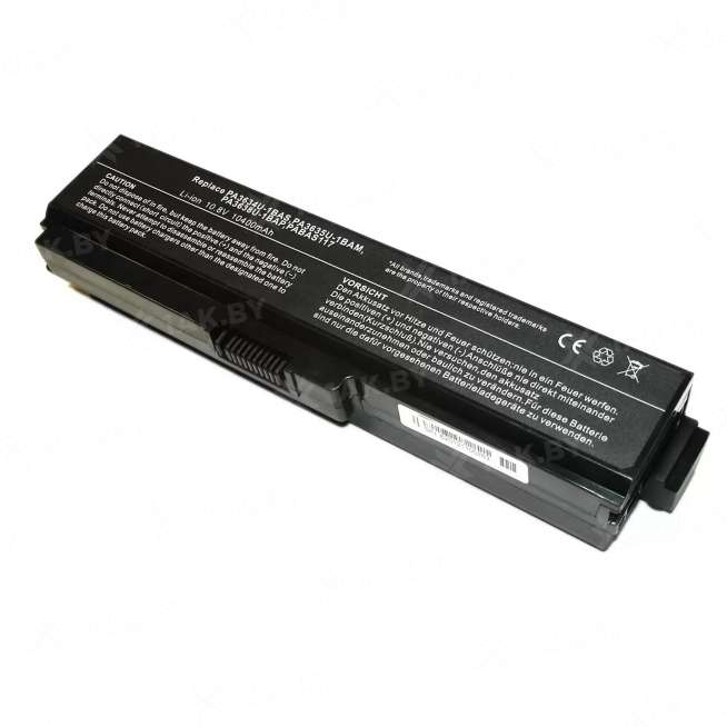 Аккумулятор для ноутбуков TOSHIBA ( p/n:) 10.8-11.34 V 6.8 Ah арт. 004562 0