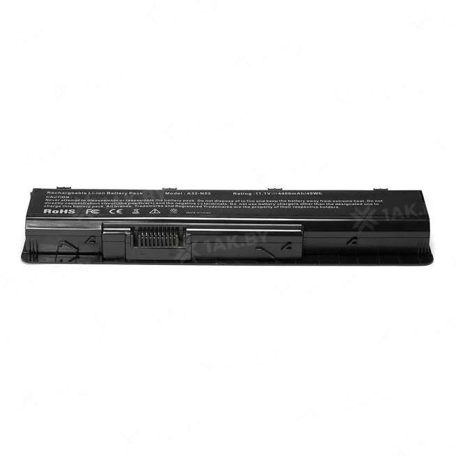 Аккумулятор для ноутбуков ASUS N45 (N Series p/n:A32-N55) 10.8-11.34 V 4.4 Ah арт. TOP-99872 0
