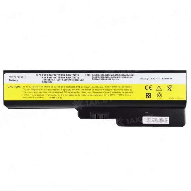 Аккумулятор для ноутбуков LENOVO IBM ( p/n:) 10.8 V 5.2 Ah арт. NBB-00-00001022 0