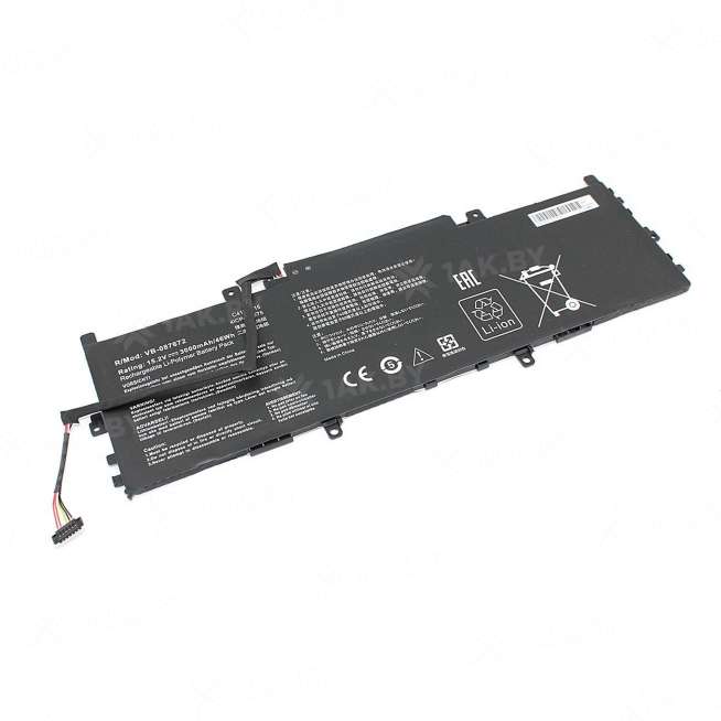 Аккумулятор для ноутбуков ASUS U3100FN (U Series p/n:C41N1715) 15.4 V 3 Ah арт. 087672 0