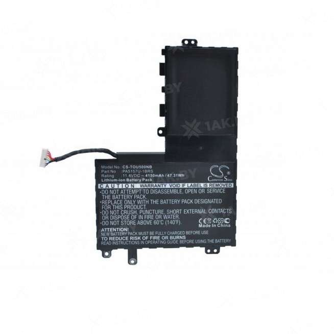 Аккумулятор для ноутбуков TOSHIBA ( p/n:) 11.4 V 4.15 Ah арт. CS-TOU500NB 0