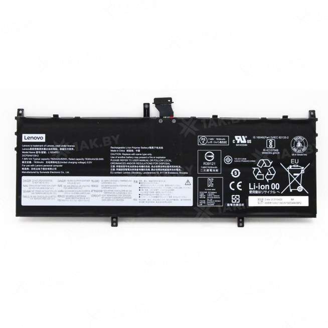 Аккумулятор для ноутбуков LENOVO IBM ( p/n:) 7.68 V 7.8 Ah арт. 081897 0