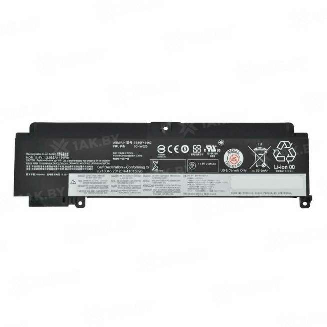 Аккумулятор для ноутбуков LENOVO IBM ( p/n:) 11.1 V 2.14 Ah арт. NBB-00-00011988 0