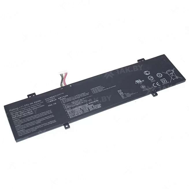 Аккумулятор для ноутбуков ASUS TP412FA (VivoBook Flip 14 p/n:C31N1733) 11.55 V 3.6 Ah арт. 065220 0
