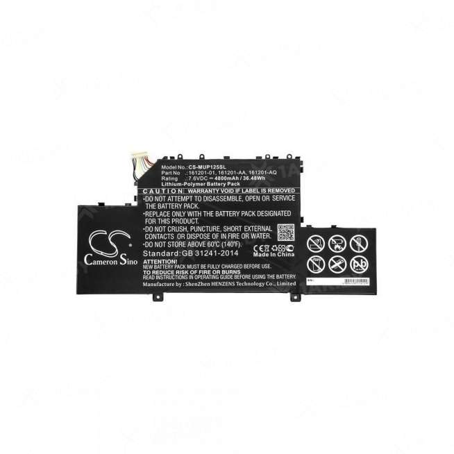 Аккумулятор для ноутбуков XIAOMI ( p/n:) 7.6 V 4.8 Ah арт. P106.00185 0