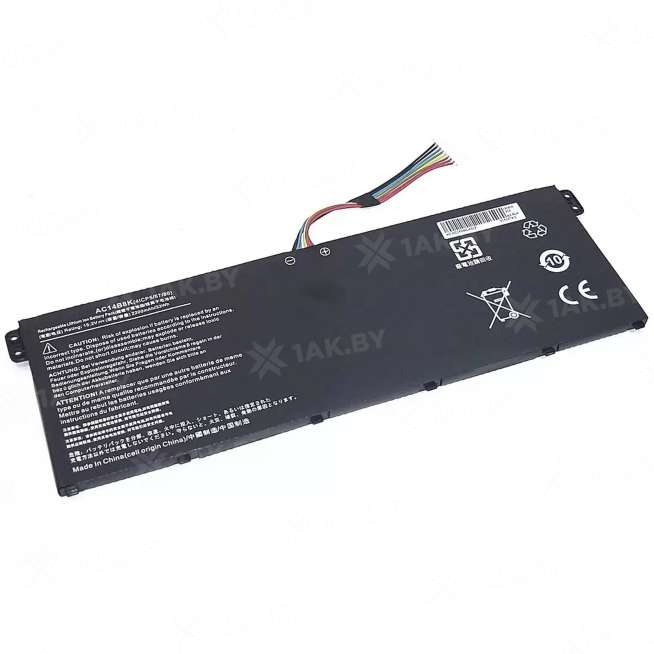 Аккумулятор для ноутбуков ACER E3-112 (Aspire p/n:AC14B18J) 15.2 V 2.2 Ah арт. 065030 0