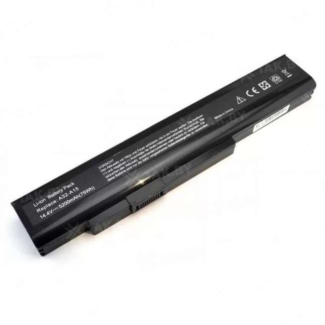 Аккумулятор для ноутбуков MSI ( p/n:) 11.1 V 5.2 Ah арт. NBB-00-00011075 0