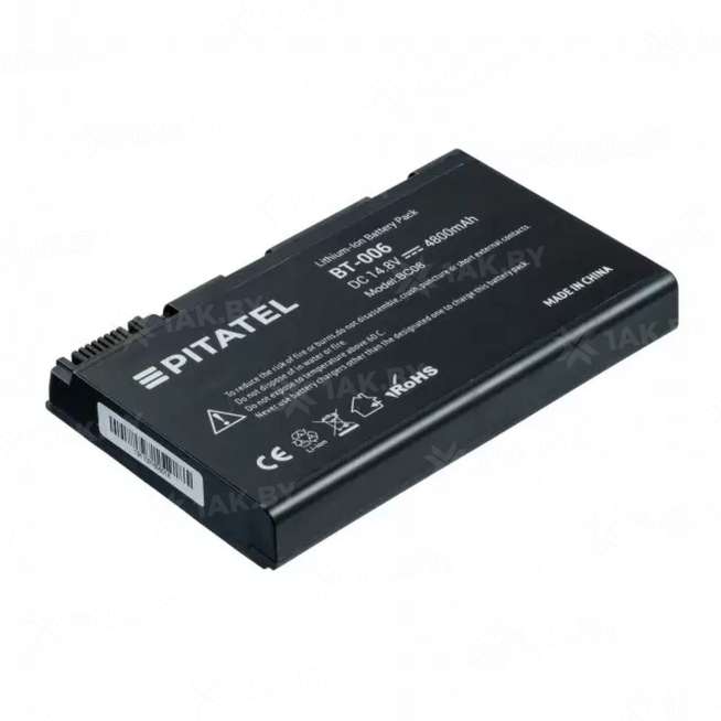 Аккумулятор для ноутбуков ACER 3100 (Aspire p/n:3UR18650Y-2-CPL-11) 14.8 V 4.4 Ah арт. BT-006 0