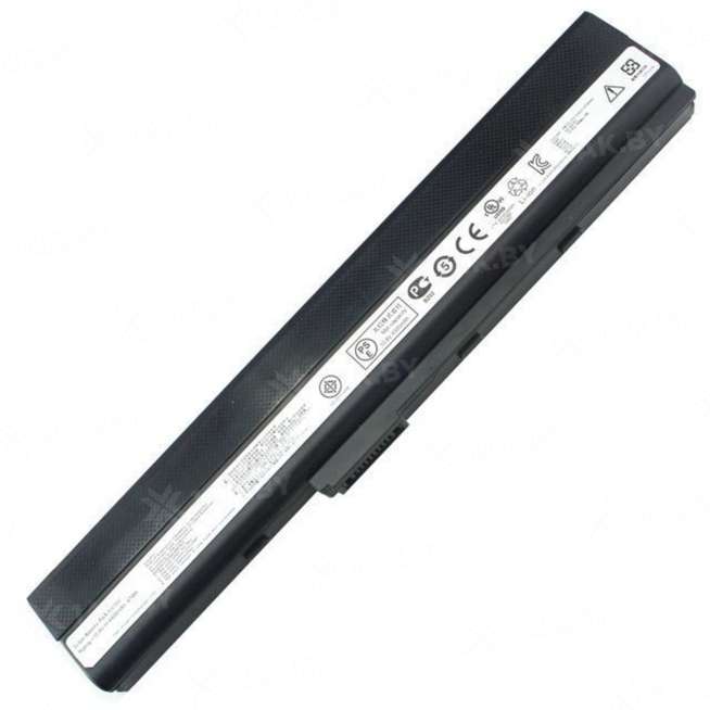 Аккумулятор для ноутбуков ASUS A40 (A Series p/n:A32-K52) 11.1 V 4 Ah арт. NBB-00-00014191 0